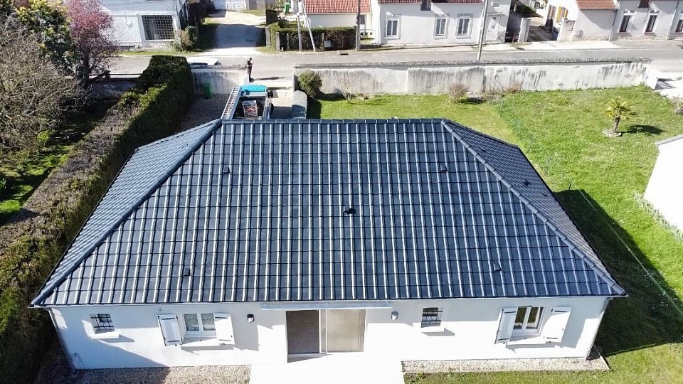 Après application renotecroof coloré