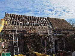 Remplacement de charpente