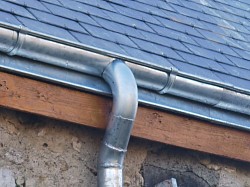 Création de descente de gouttière