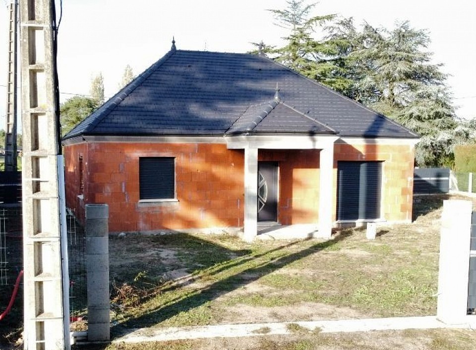 Pose de couverture fini