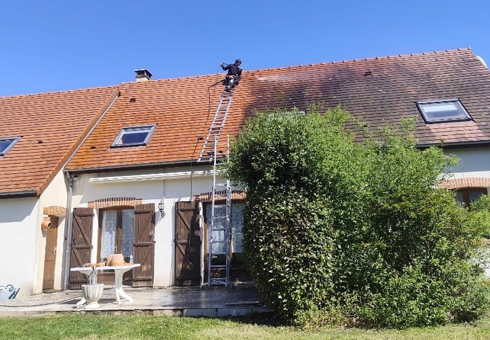 Nettoyage toiture et hydrofuge